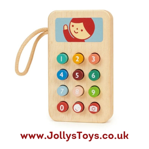 Wooden Mobile Phone Toy